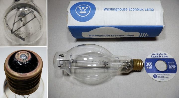 Westinghouse Econolux C360S64 360W Retrofit High Pressure Sodium Lamp 
These seem to be rare now...this is the only 360W one I've ever found...
Keywords: Lamps